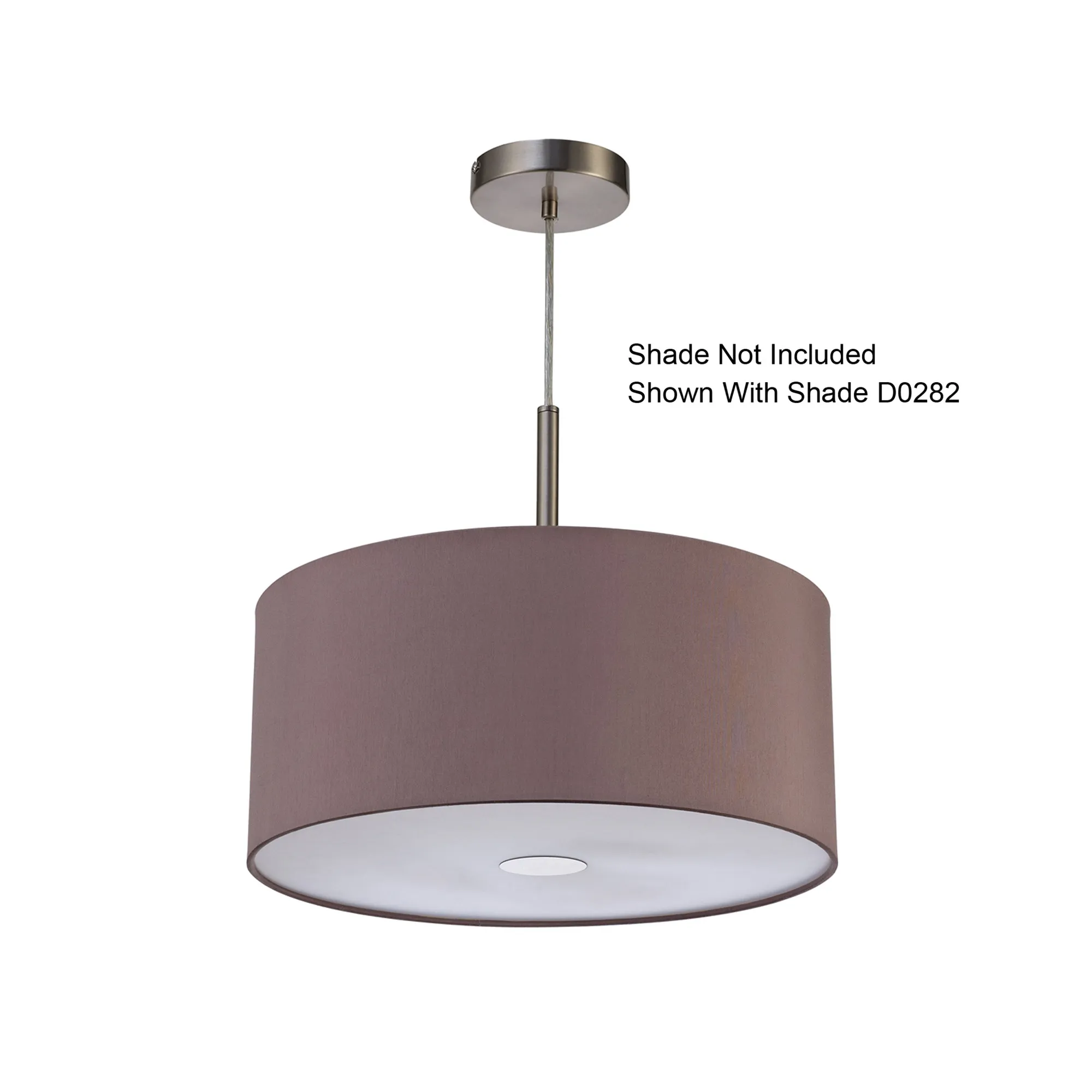 Baymont Pendant 3 Light Satin Nickel D0341  Deco Baymont SN